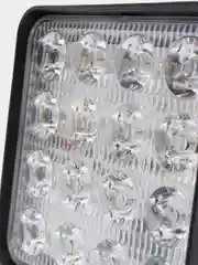 Фара светодиодная OFF ROAD 105*105мм квадратная SKYWAY 16 диодов Ближний свет S07201016