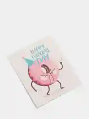 Мини-открытка "Happy f*cking day"