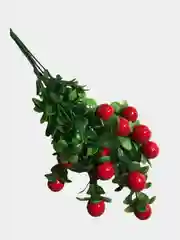 Красный цветы искусственные