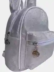 Серебряный рюкзак детский