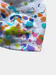 Серый меланж косынка для девочки /косынка бандана /детская косынка /повязка на голову