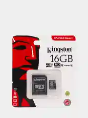 Карта памяти microSD, 16 Гб