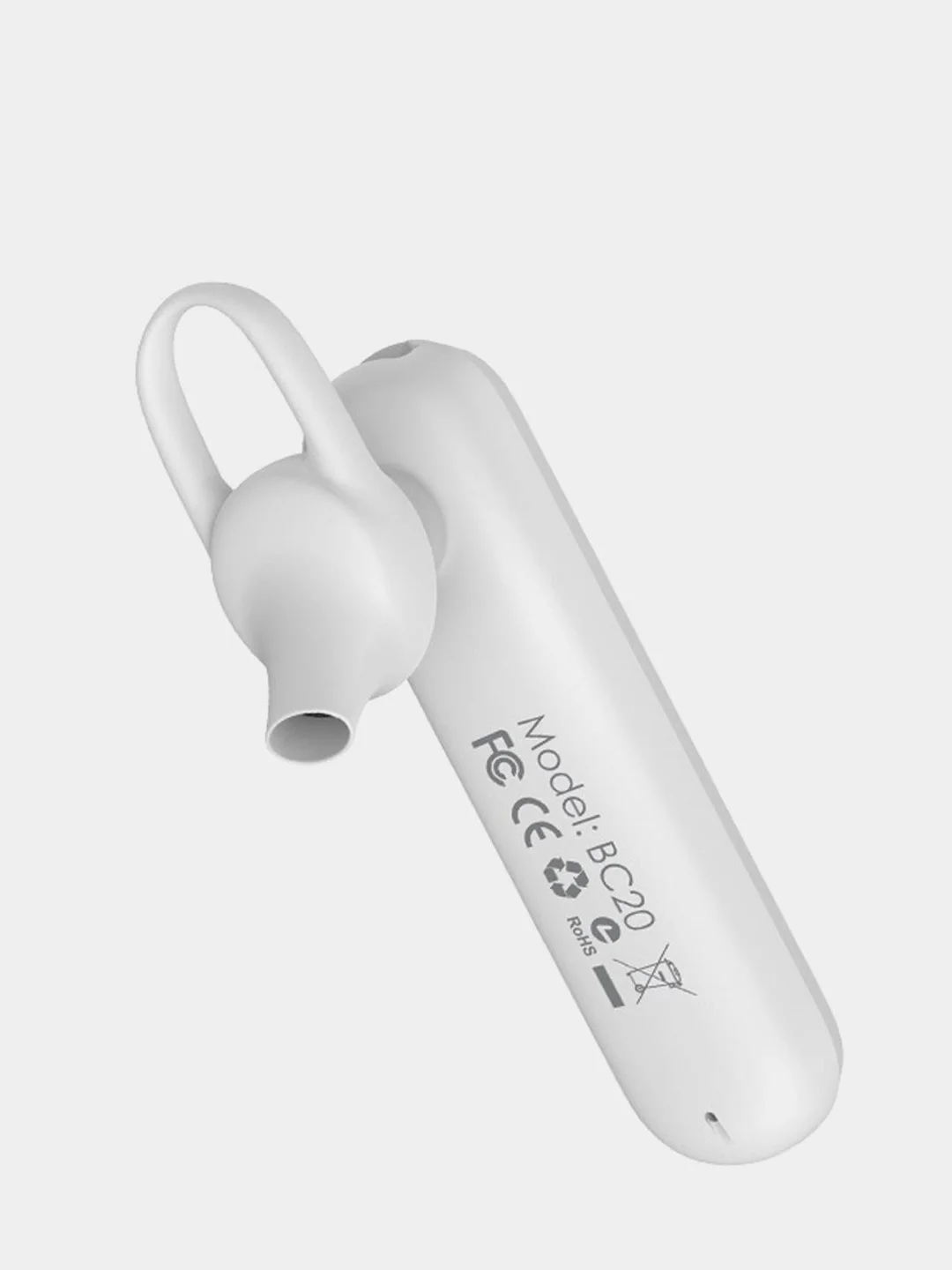 Белый bluetooth-гарнитура Borofone BC20
