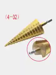 Сверло ступенчатое по металлу 4-12 mm / 4-20 mm / 4-32 mm, HSS4241, елочка