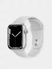 Серебряный умные смарт-фитнес часы Smart Watch X7 44 мм, беспроводная зарядка, сенсорный экран
