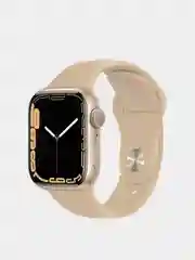 Золотой умные смарт-фитнес часы Smart Watch X7 44 мм, беспроводная зарядка, сенсорный экран