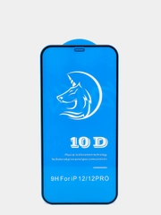 Защитное стекло Tempered Glass Platinum Curved 10D 9H Black для iPhone 12/12 Pro