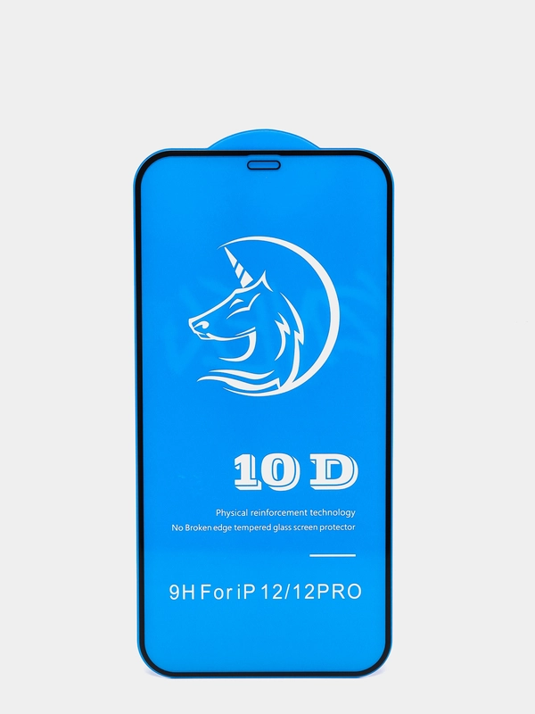Защитное стекло Tempered Glass Platinum Curved 10D 9H Black для iPhone 12/12 Pro