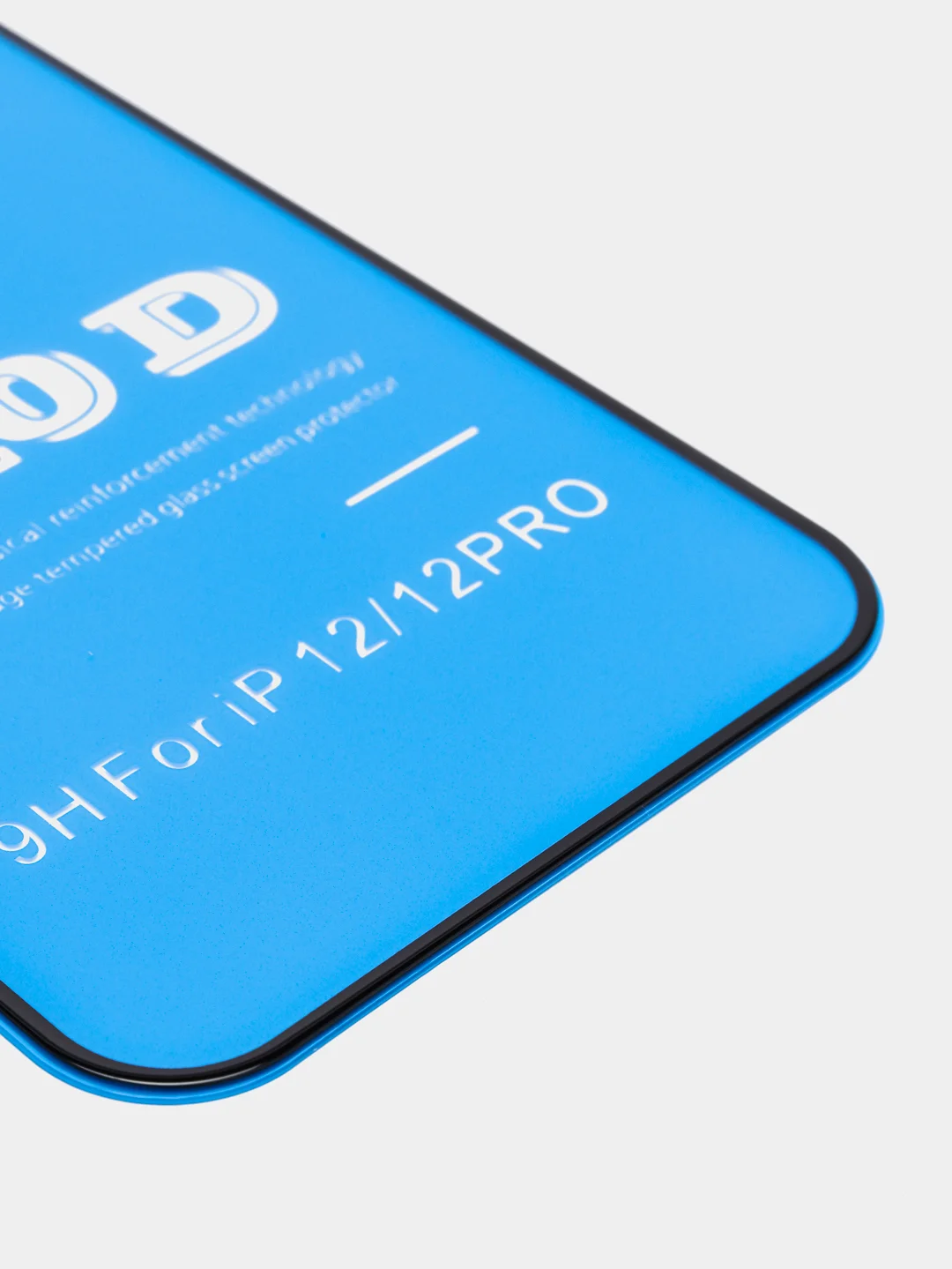 Защитное стекло Tempered Glass Platinum Curved 10D 9H Black для iPhone 12/12 Pro