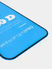 Защитное стекло Tempered Glass Platinum Curved 10D 9H Black для iPhone 12/12 Pro