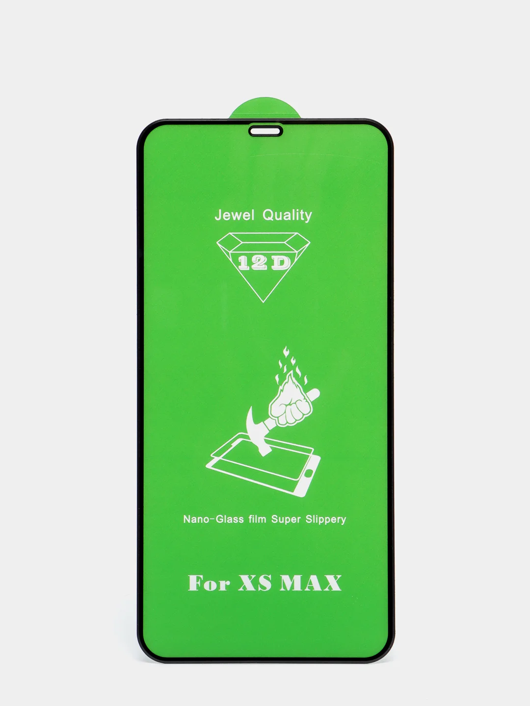Черный защитное 12D стекло на iPhone 6/6Plus 7/7Plus 8/8Plus X/XS /XSMax/XR