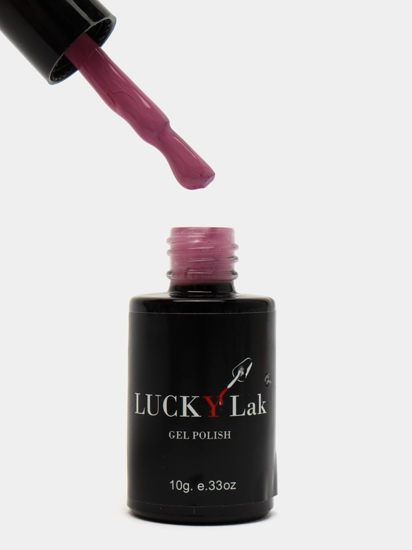 Гель лак для ногтей LuckyLak Edition №045, 10g сиреневый лак для маникюра и педикюра