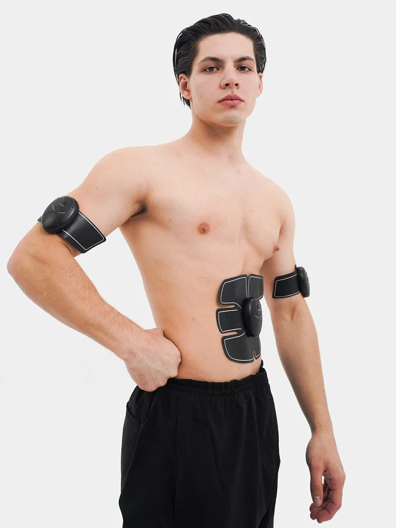 Миостимулятор, массажер и тренажер для похудения Smart Fitness Ems для пресса и рук