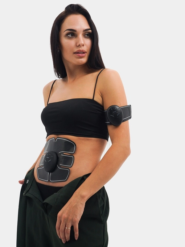 Миостимулятор, массажер и тренажер для похудения Smart Fitness Ems для пресса и рук