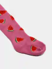 Розовый колготки махровые, детские, из хлопка, рост 75-150 см