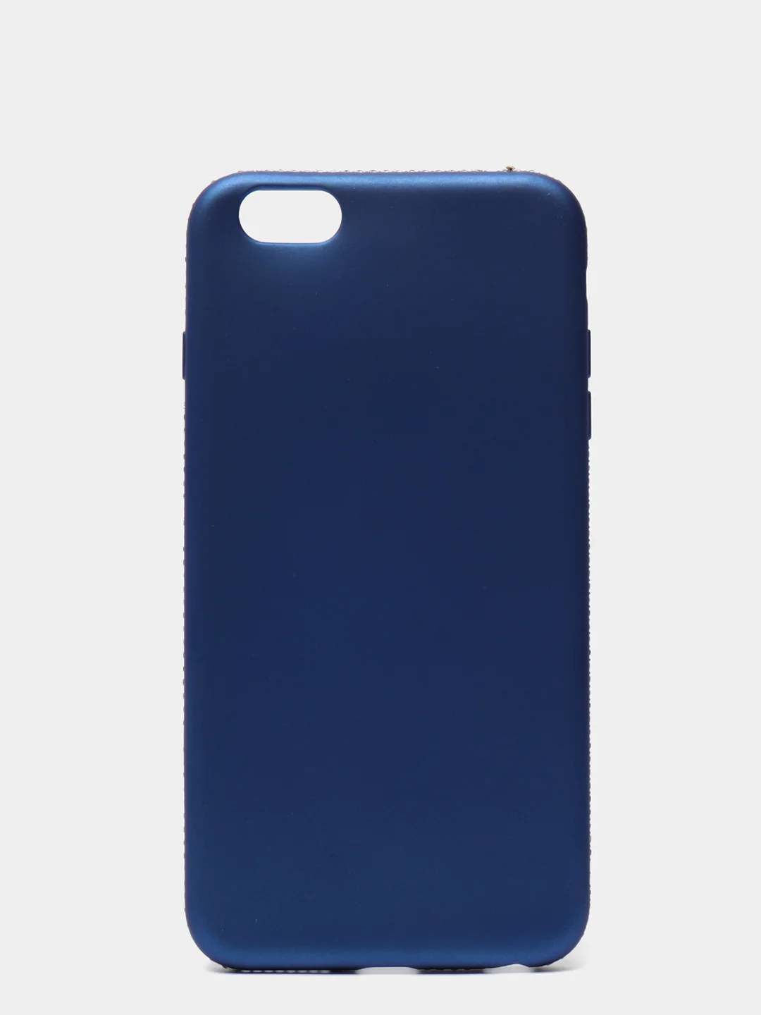 Темно-синий чехол со стразами на iPhone 6 plus