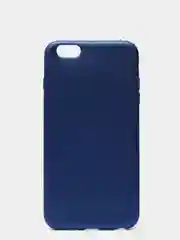 Темно-синий чехол со стразами на iPhone 6 plus