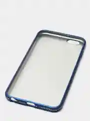 Темно-синий чехол со стразами на iPhone 6 plus