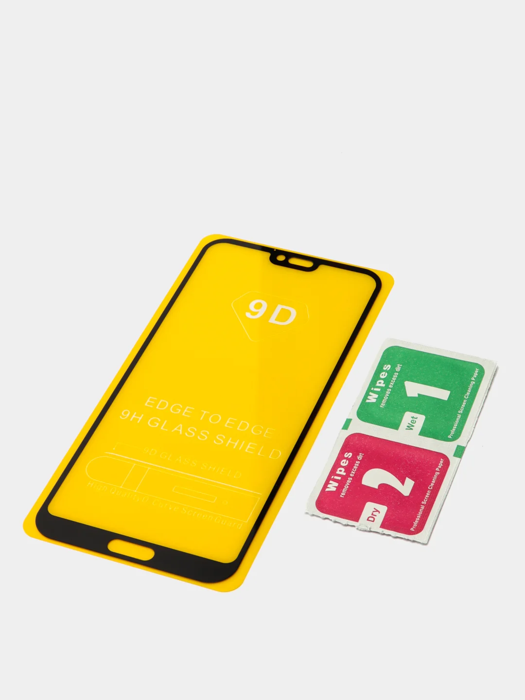 Черный защитное стекло Honor 10