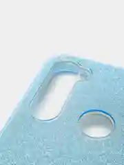 Голубой чехол блестящий Redmi Note 8T