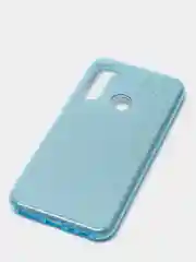 Голубой чехол блестящий Redmi Note 8T