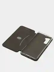 Черный чехол книжка для Honor 30s