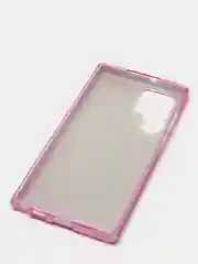 Сиреневый чехол блестящий для Samsung S22 Ultra