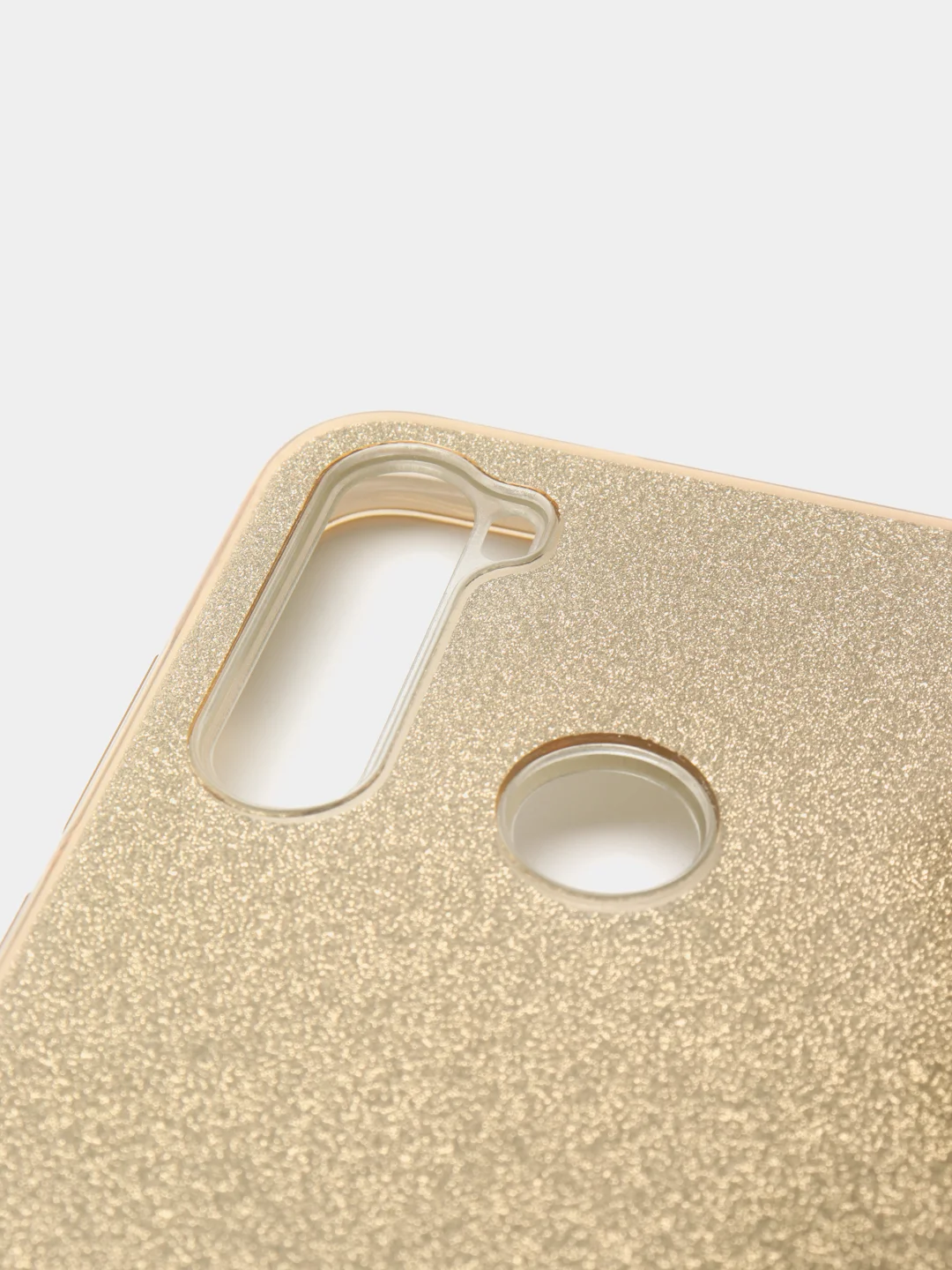 Золотой чехол блестящий Redmi Note 8T