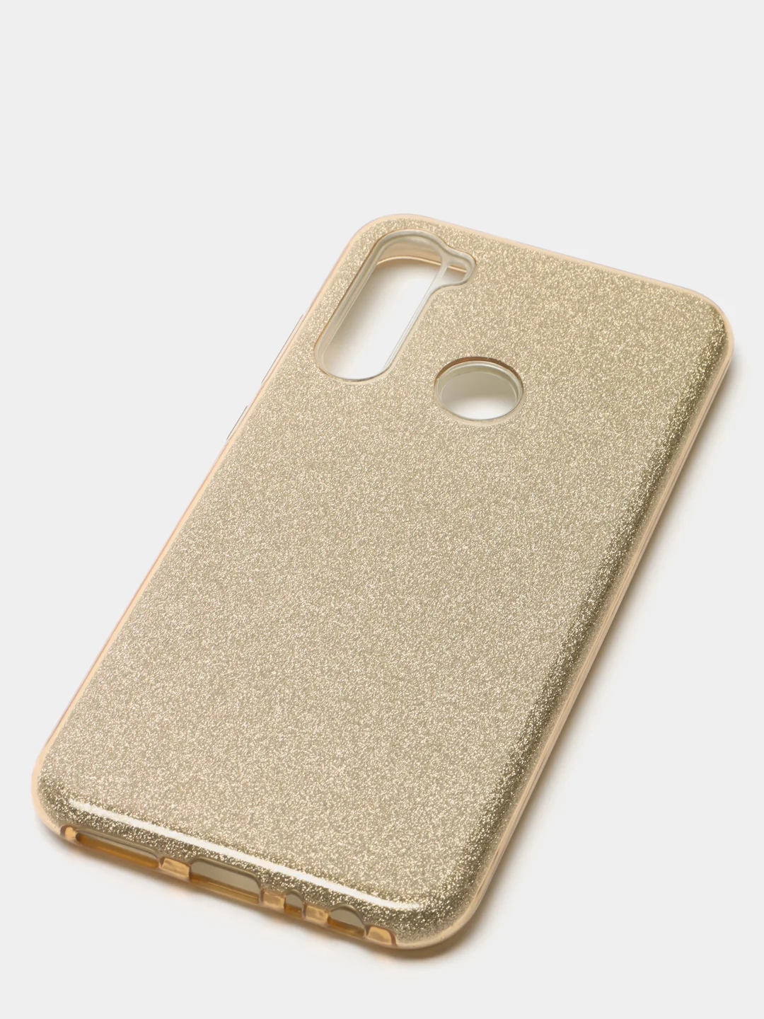 Золотой чехол блестящий Redmi Note 8T