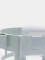 Серый держатель для фена настенный