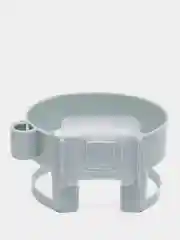 Серый держатель для фена настенный