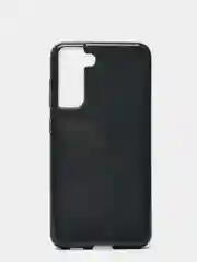 Черный чехол блестящий для SAMSUNG S21 FE