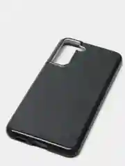 Черный чехол блестящий для SAMSUNG S21 FE