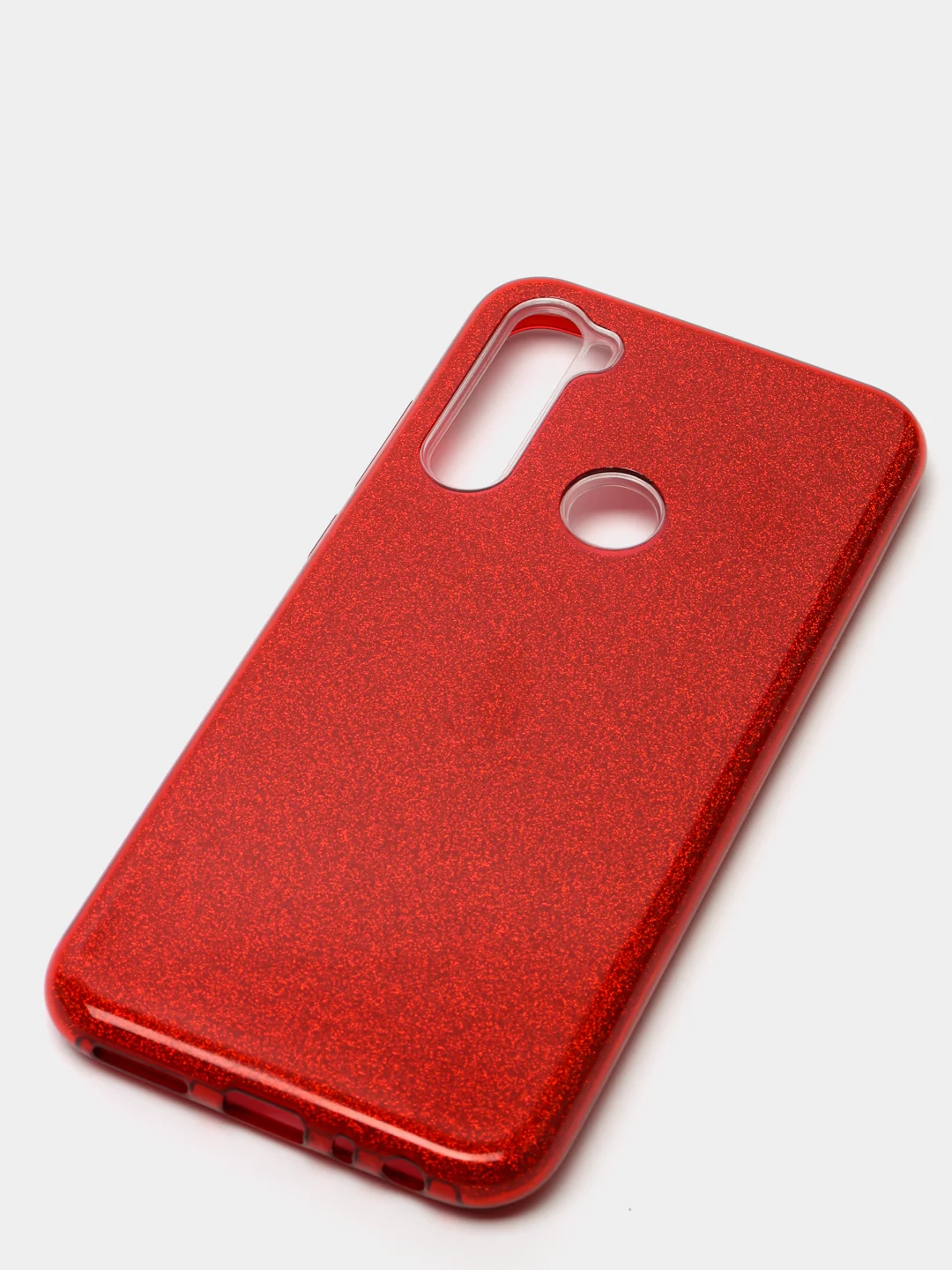Красный чехол блестящий Redmi Note 8T