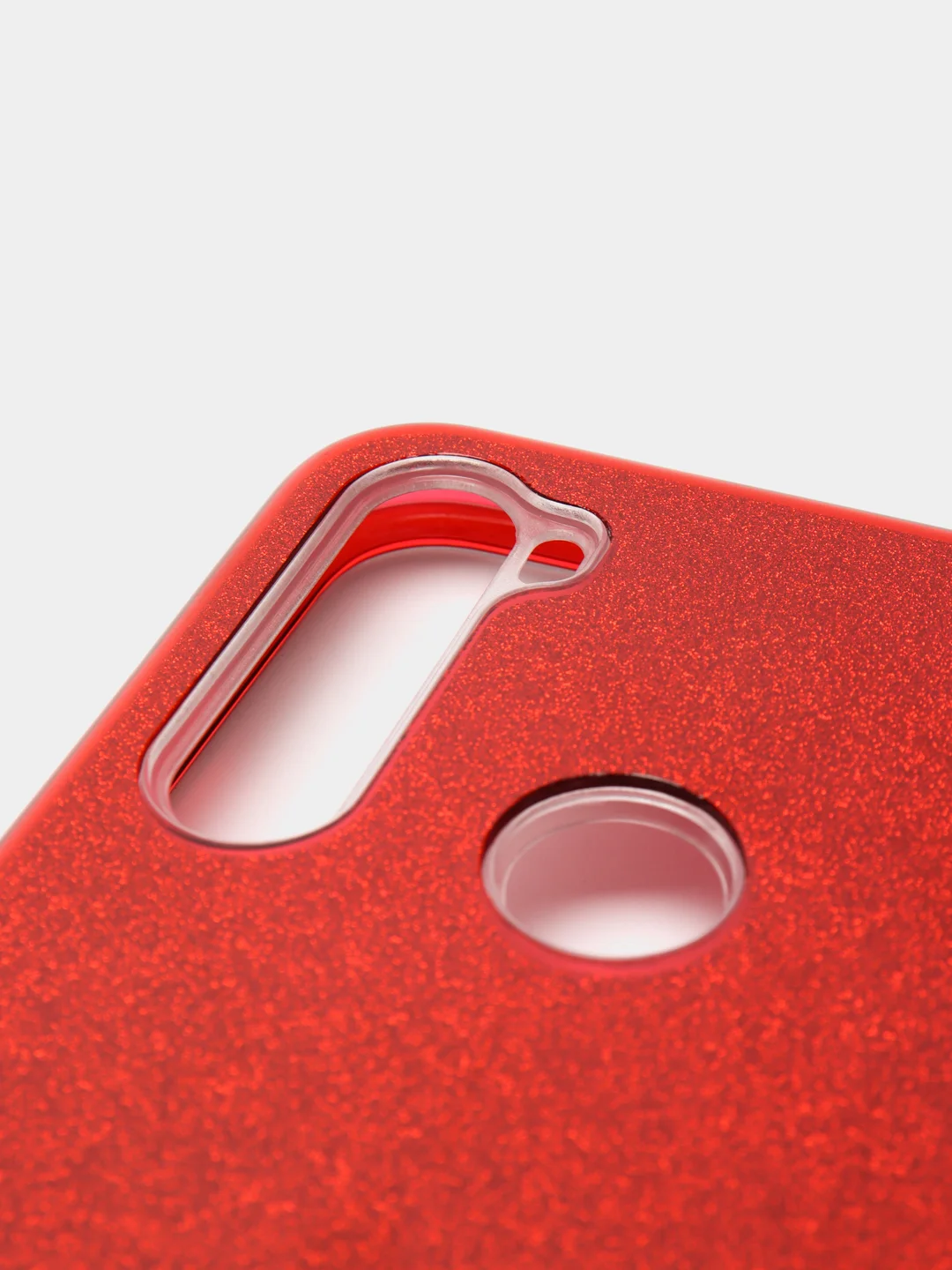 Красный чехол блестящий Redmi Note 8T