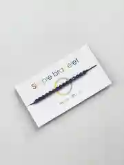 Фиолетовый браслет женский  "Simple bracelete" браслет-нить минимализм