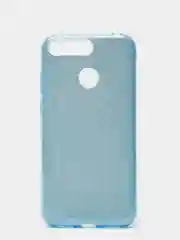 Голубой чехол блестящий Huawei Honor 7C / 7A Pro / Y6 2018 / Y6 Prime 2018