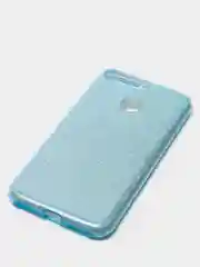 Голубой чехол блестящий Huawei Honor 7C / 7A Pro / Y6 2018 / Y6 Prime 2018