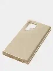 Золотой чехол блестящий для Samsung S22 Ultra