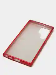 Красный чехол блестящий для Samsung S22 Ultra
