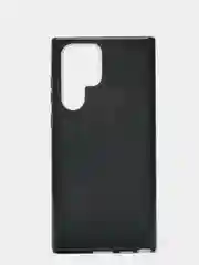 Угольный чехол блестящий для Samsung S22 Ultra