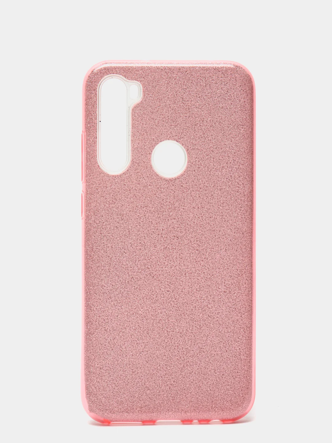 Розовый чехол блестящий Redmi Note 8T