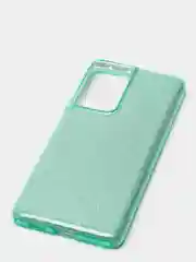 Бирюзовый чехол блестящий Samsung S21 Ultra