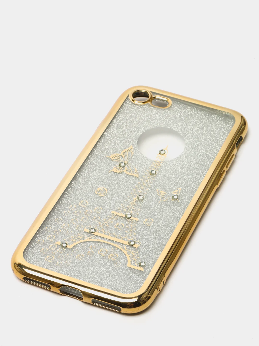 Золотой чехол iPhone 7, iPhone 8, SE2