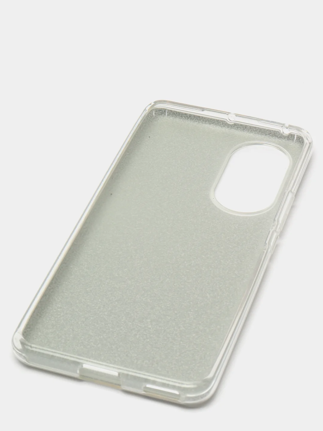Серебряный чехол блестящий Huawei Honor 50