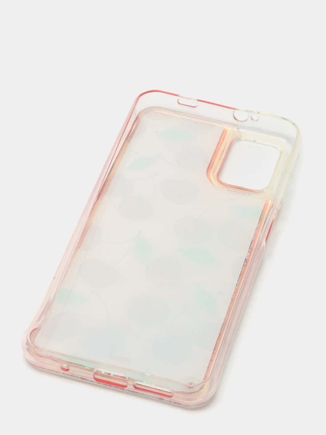 Вишнёвый чехол Xiaomi Poco M3 / REDMI 9T с блестками