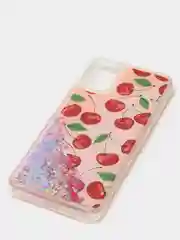Вишнёвый чехол Xiaomi Poco M3 / REDMI 9T с блестками