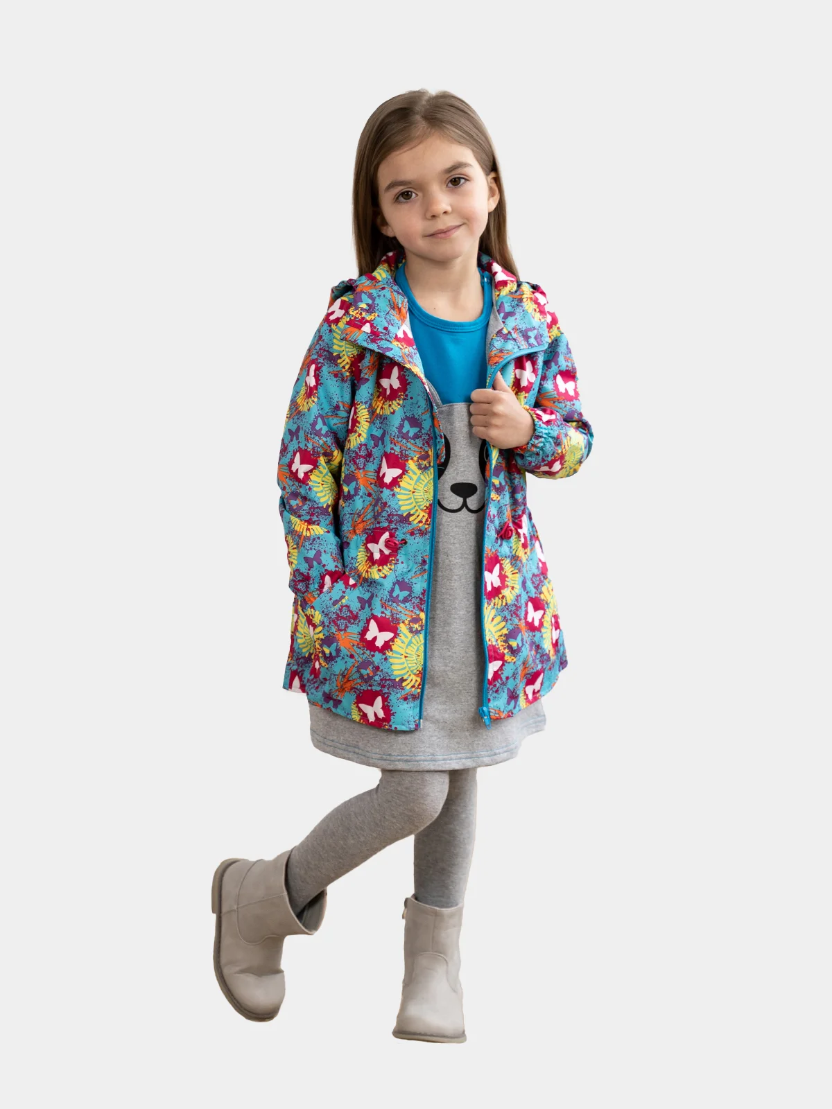 Ветровка для девочки Arctic kids, мембрана