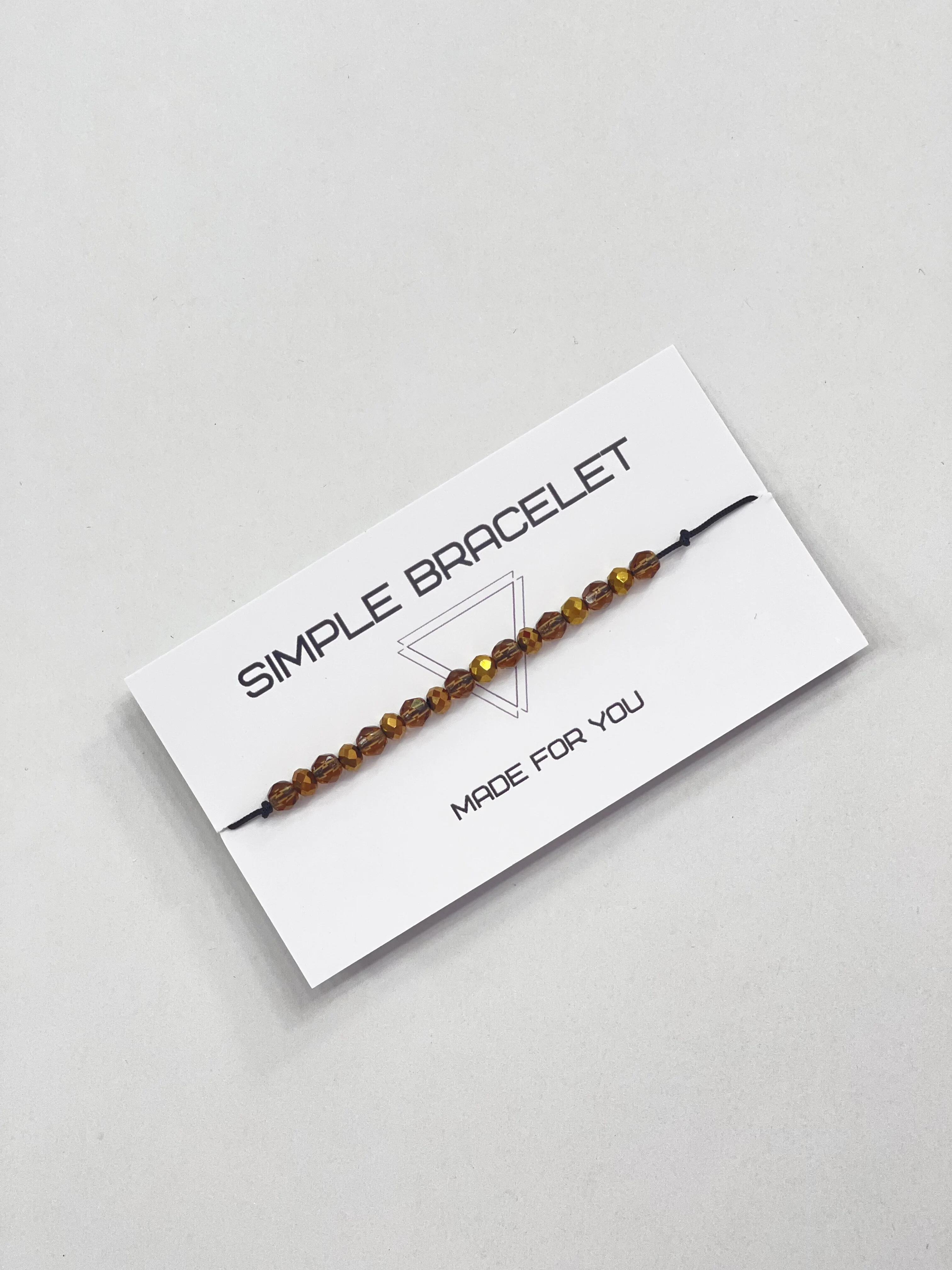 Медный браслет женский  "Simple bracelete" браслет-нить минимализм