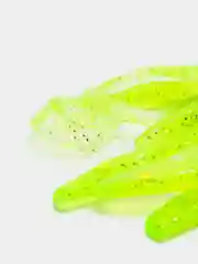 Лайм силиконовая приманка (10шт) твистер